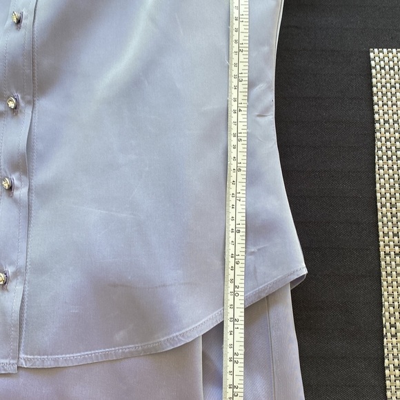 Satin, Maxi skirt, Blouse sleeveless size10, perfect for weddings, New Years Eve - Picture 12 of 16